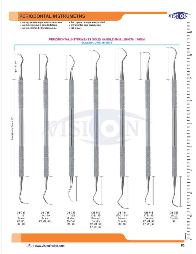 Vision Instruments Company Instruments